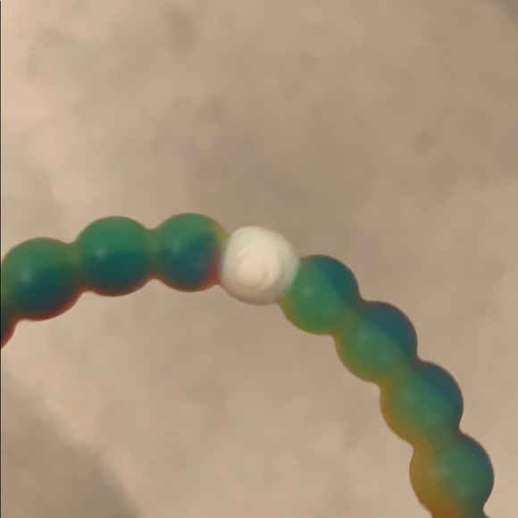 Rainbow Lokai Braclet (Make-A-Wish Lokai) - Picture 3 of 3